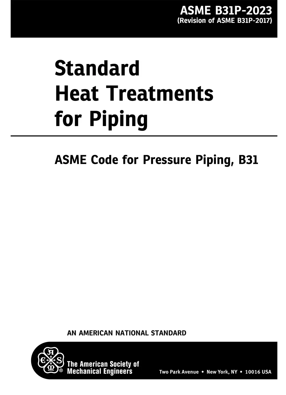 ASME B31P-2023