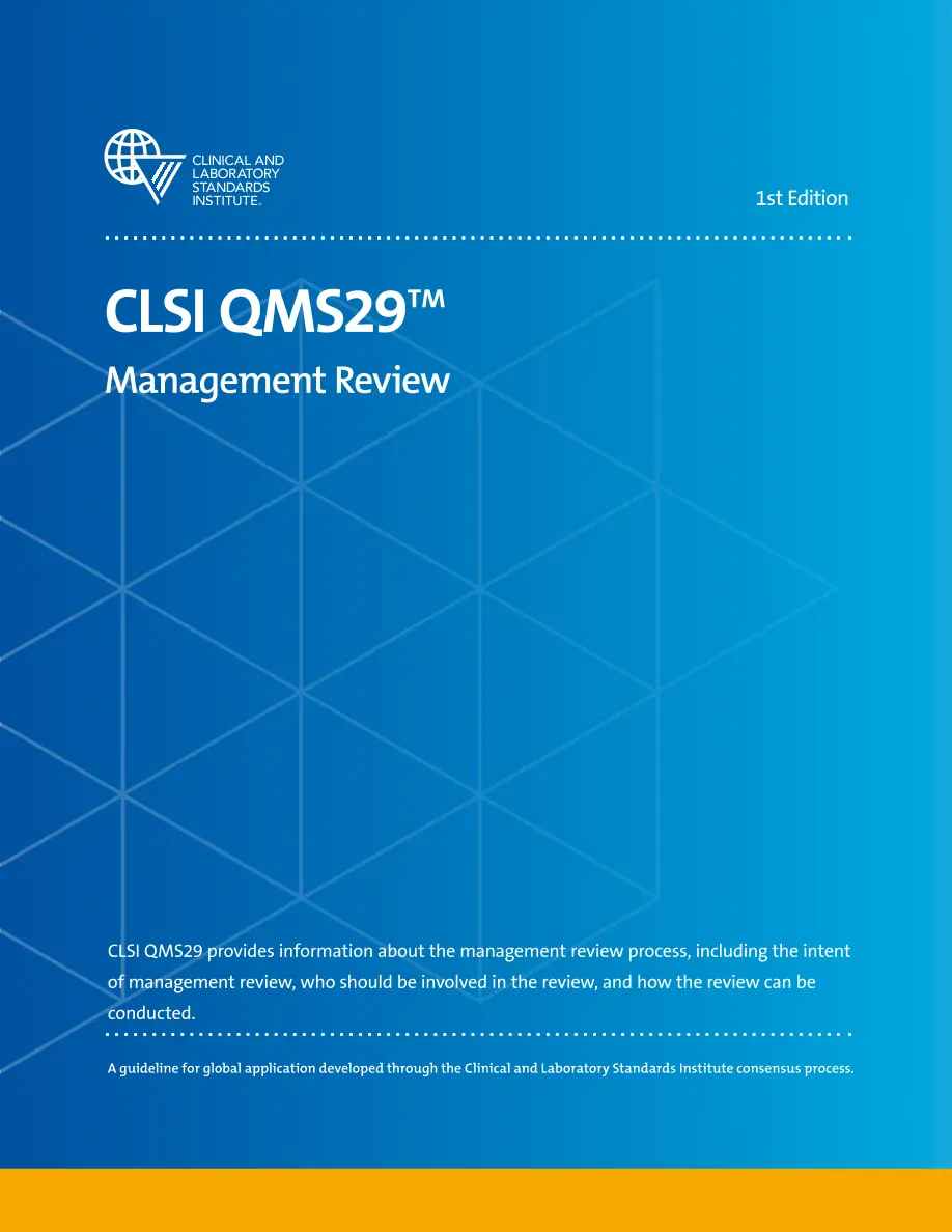 CLSI QMS29:2024