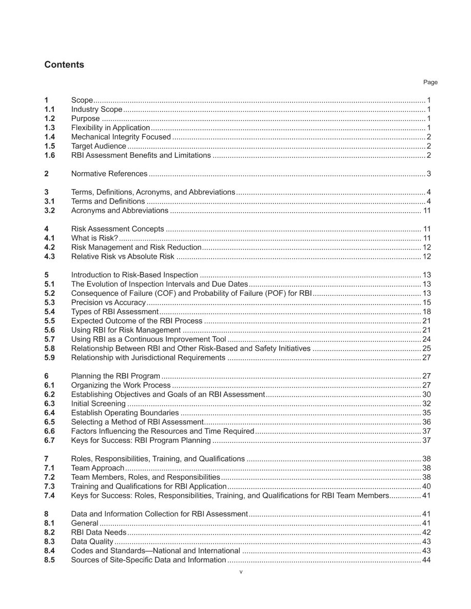API RP 580 Fourth Edition