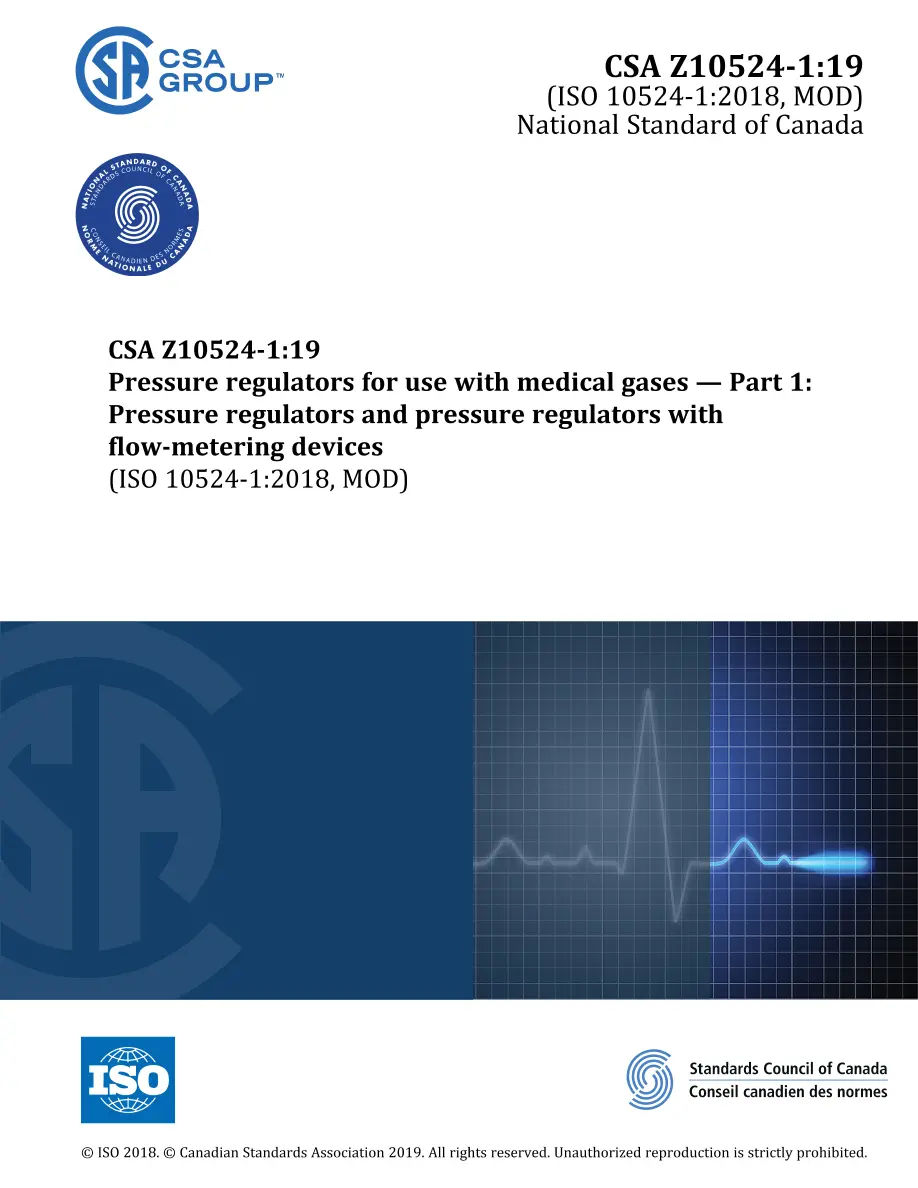 CSA Z10524-1:19 (R2024)