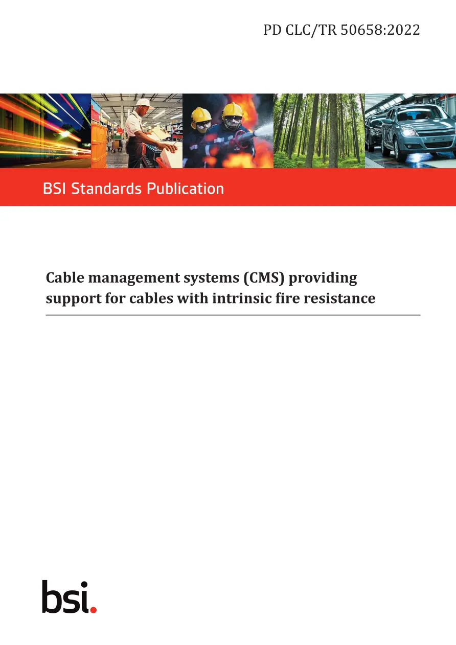 BS PD CLC/TR 50658:2022