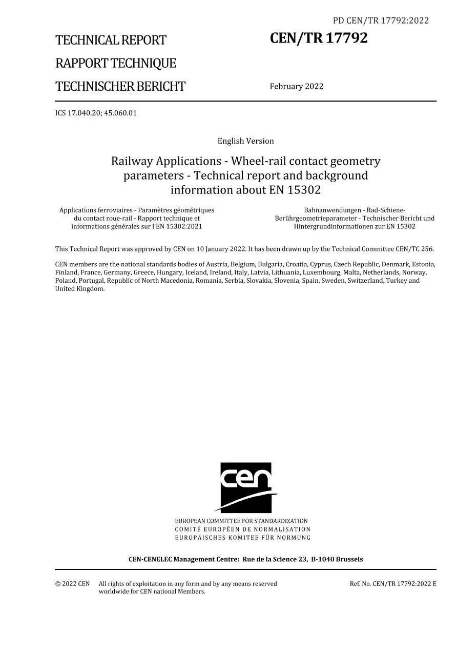 BS PD CEN/TR 17792:2022
