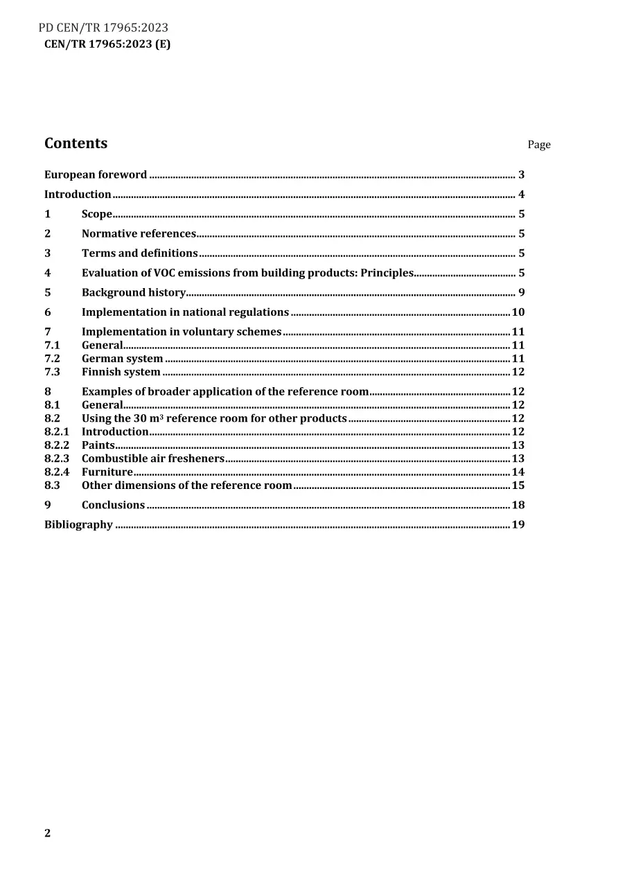 BS PD CEN/TR 17965:2023