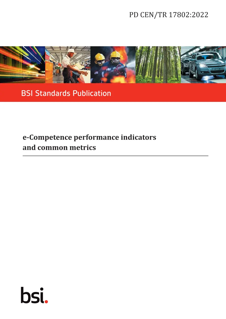 BS PD CEN/TR 17802:2022
