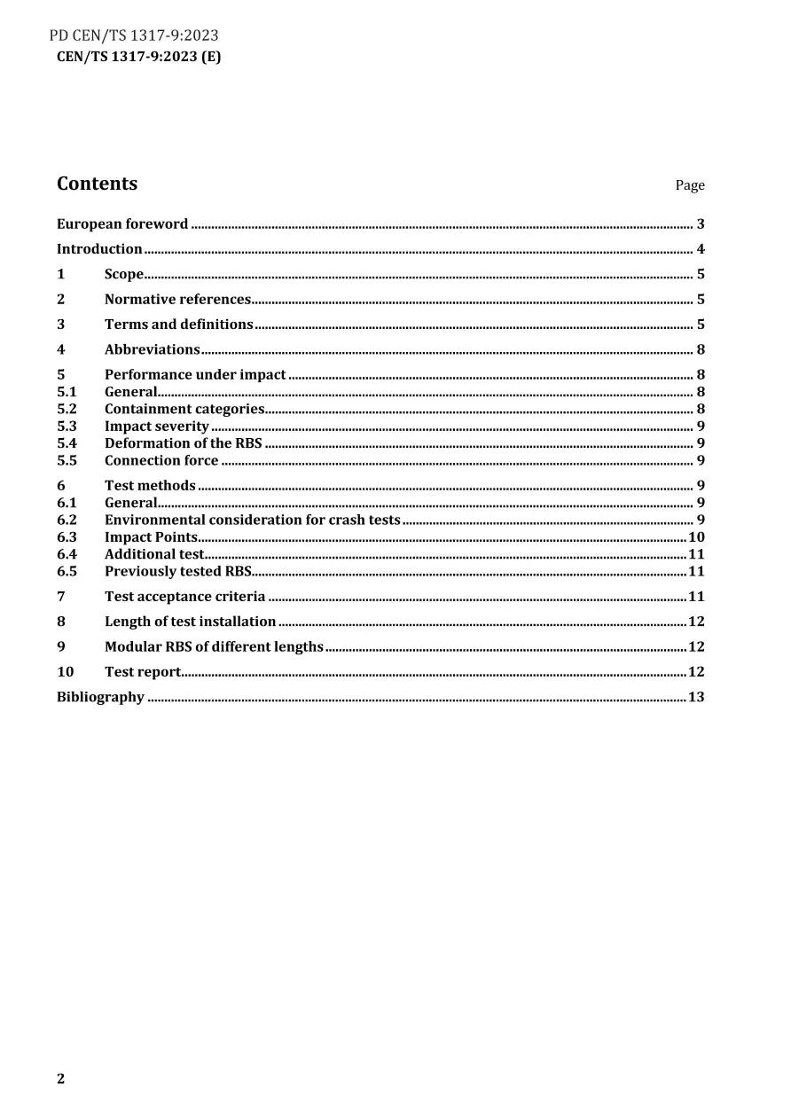 BS PD CEN/TS 1317-9:2023