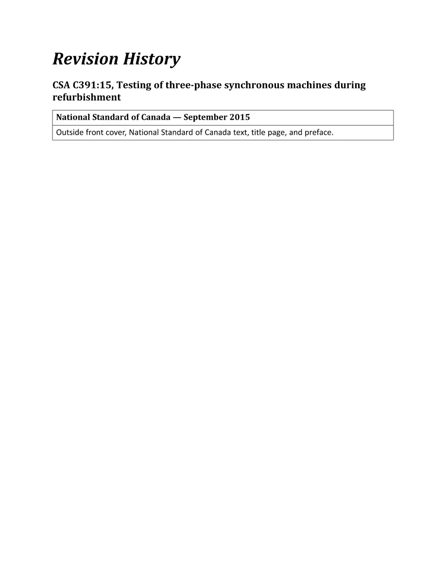 CSA C391:15 (R2020)