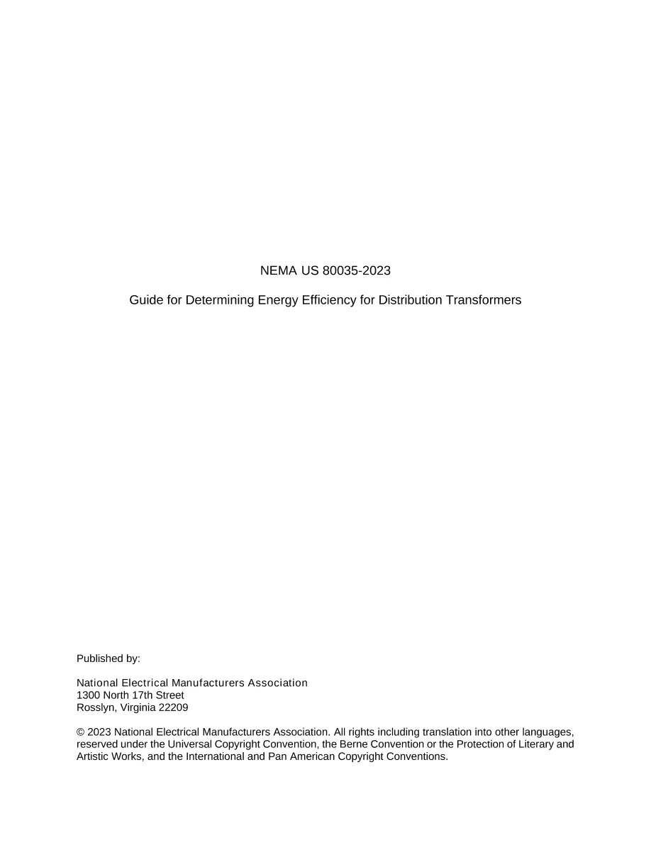 NEMA US 80035-2023