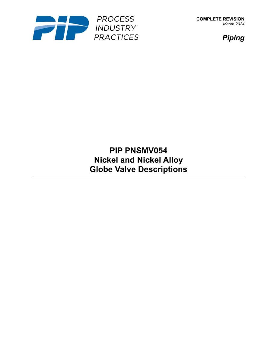 PIP PNSMV054:2024