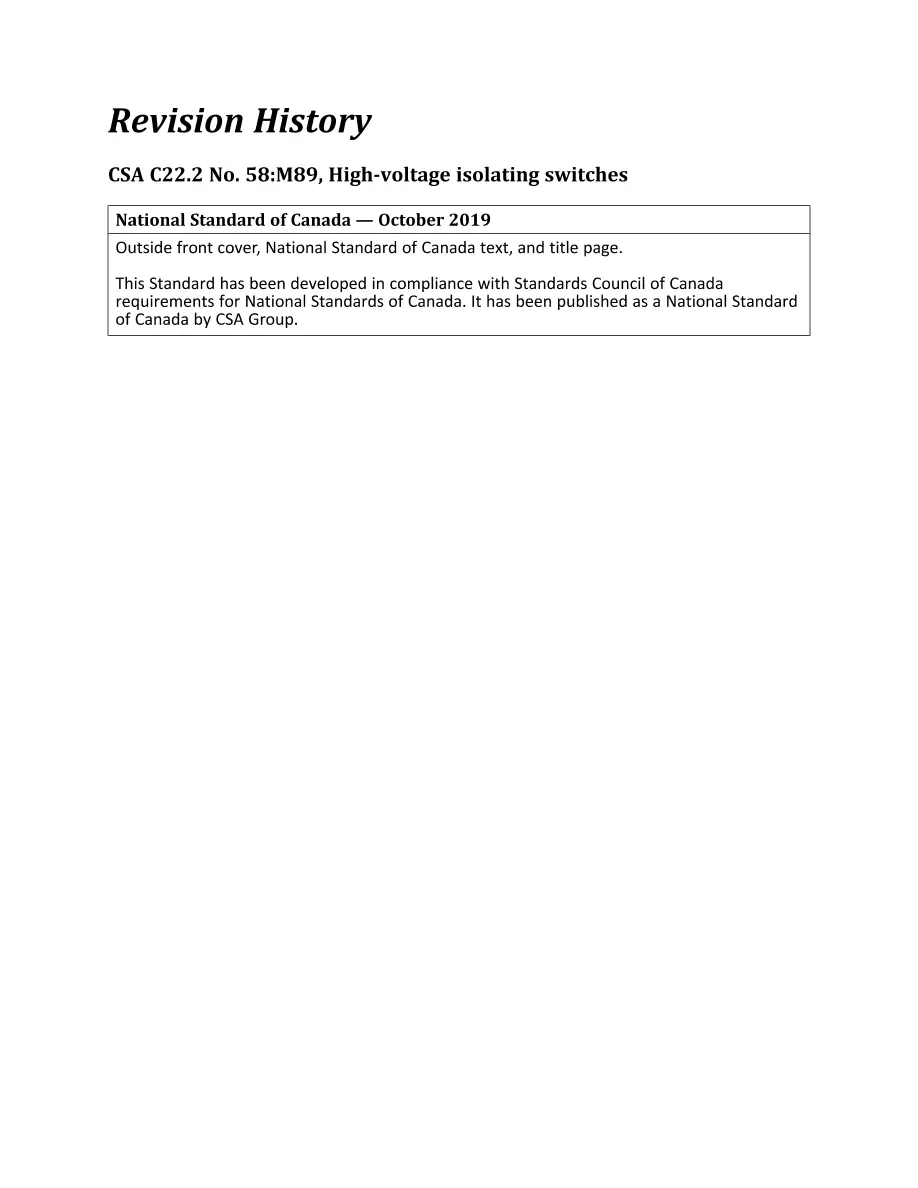 CSA C22.2 NO. 58:M1989 (R2019)