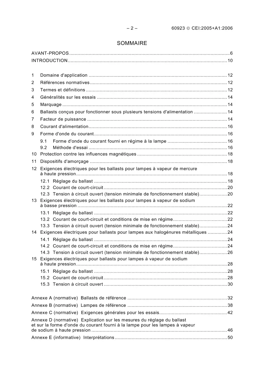 IEC 60923 Ed. 3.1 b:2006