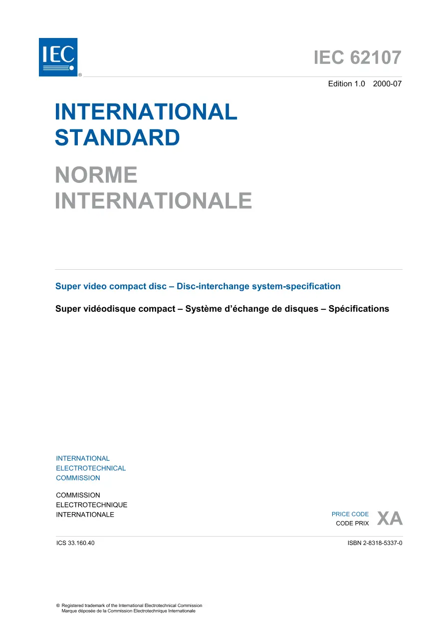 IEC 62107 Ed. 1.0 b:2000