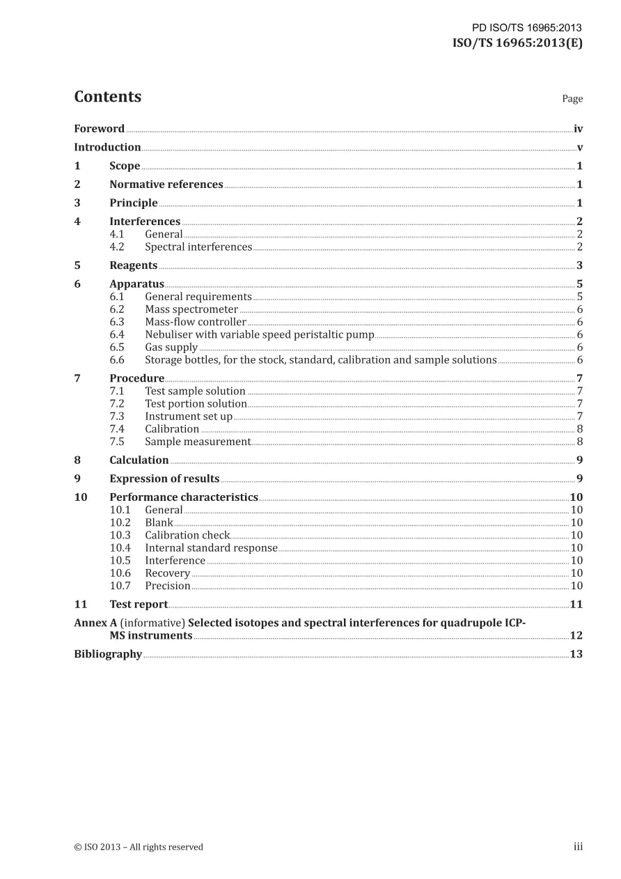 BS PD ISO/TS 16965:2013