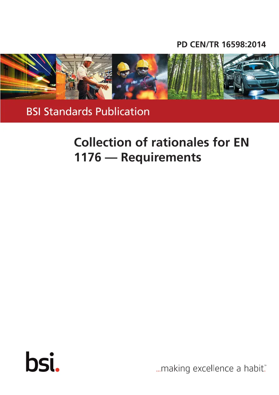 BS PD CEN/TR 16598:2014