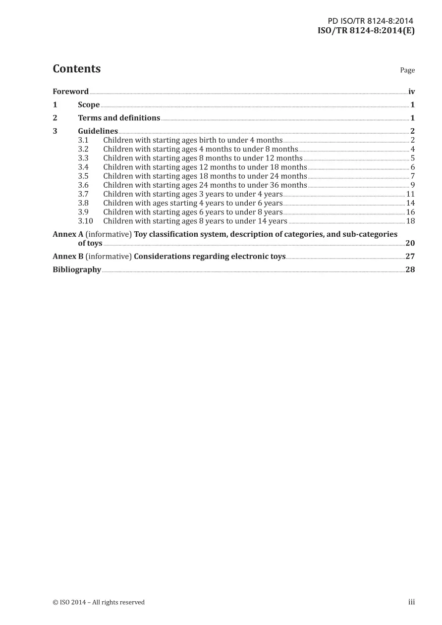 BS PD ISO/TR 8124-8:2014