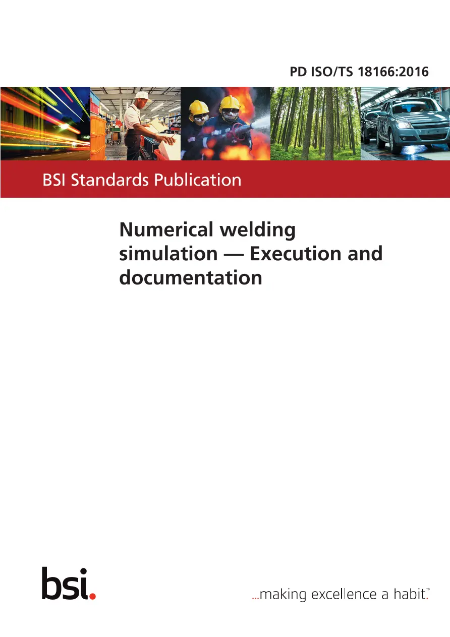 BS PD CENISO/TS 18166:2016