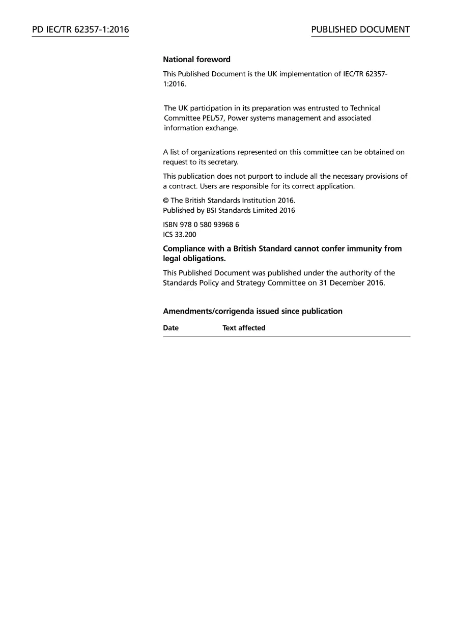 BS PD IEC/TR 62357-1:2016
