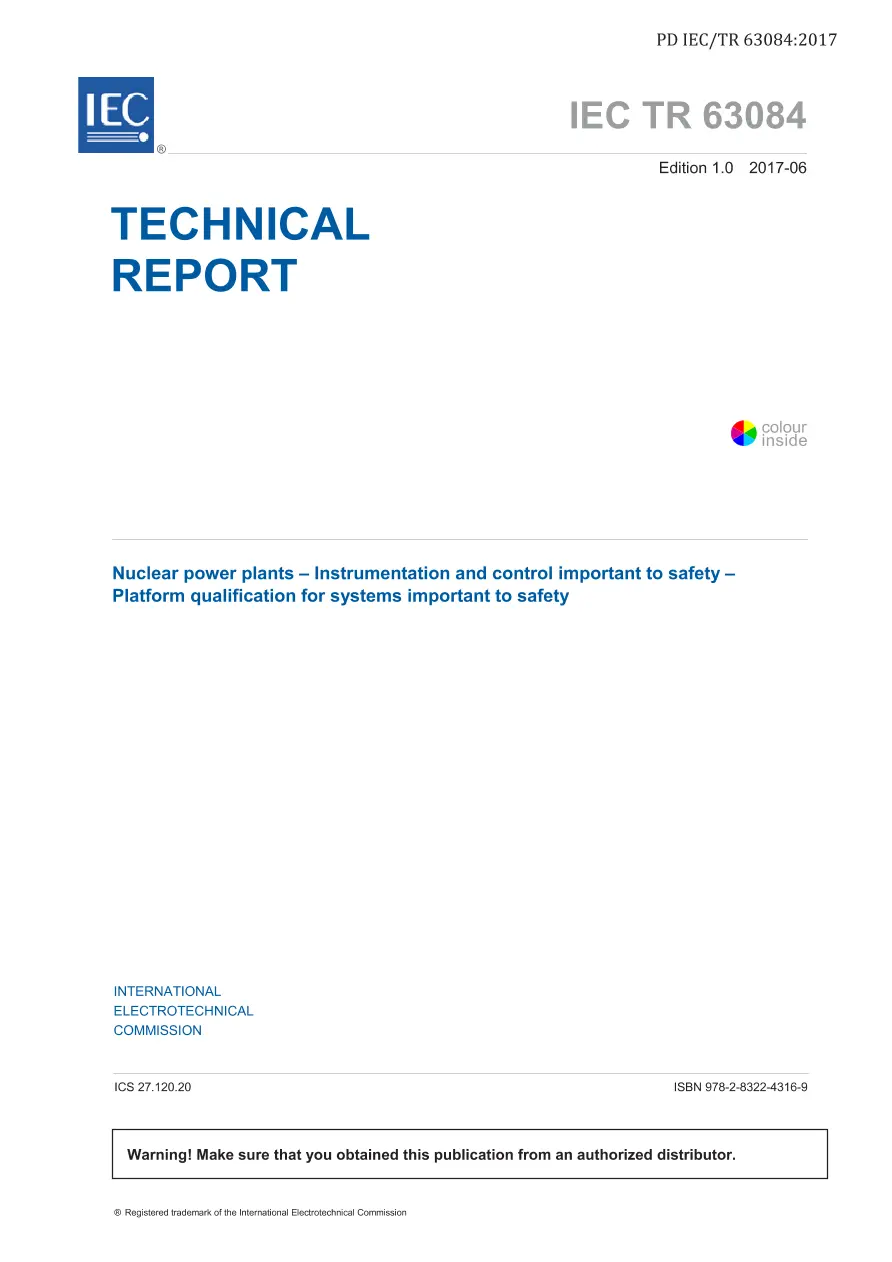 BS PD IEC/TR 63084:2017