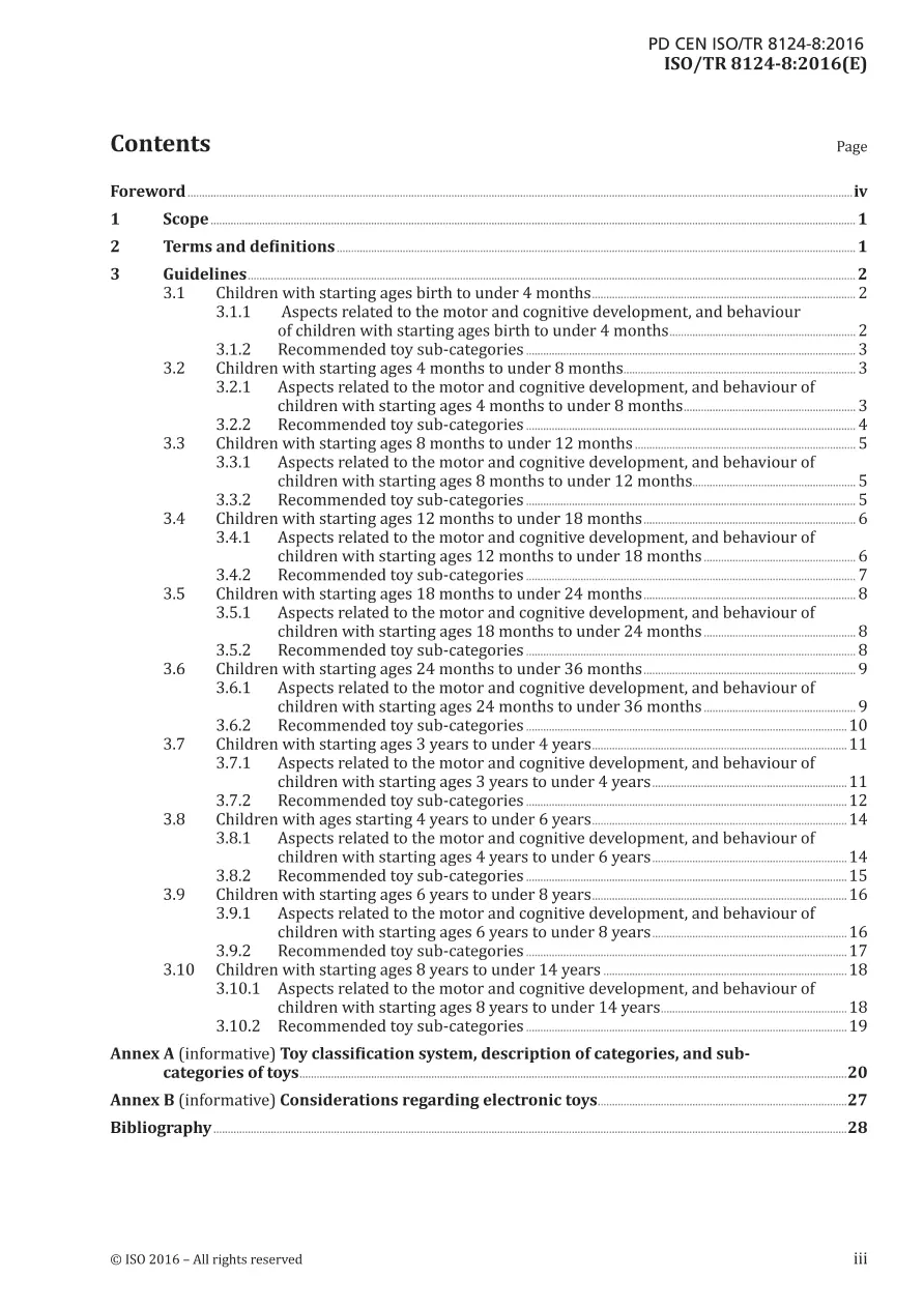 BS PD CEN ISO/TR 8124-8:2016