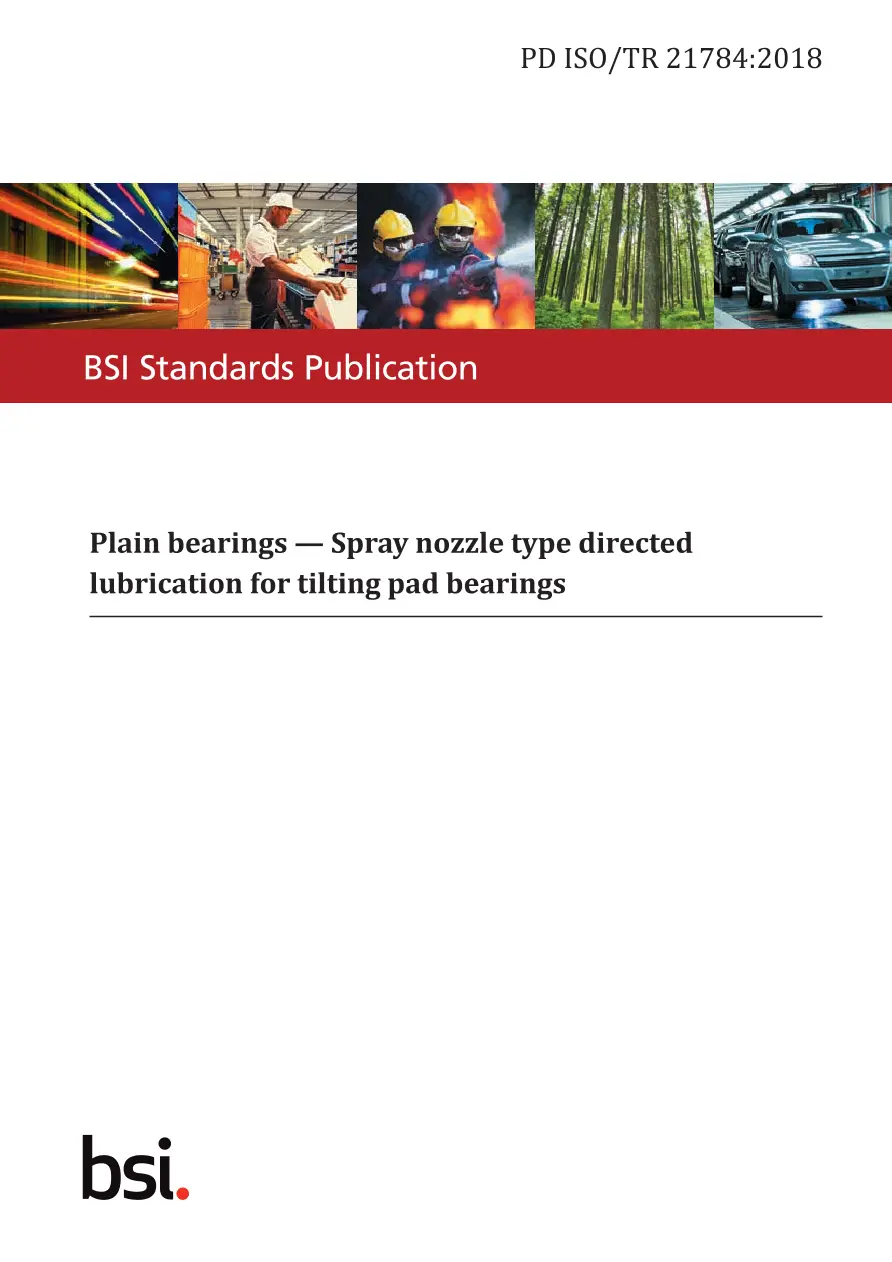BS PD ISO/TR 21784:2018