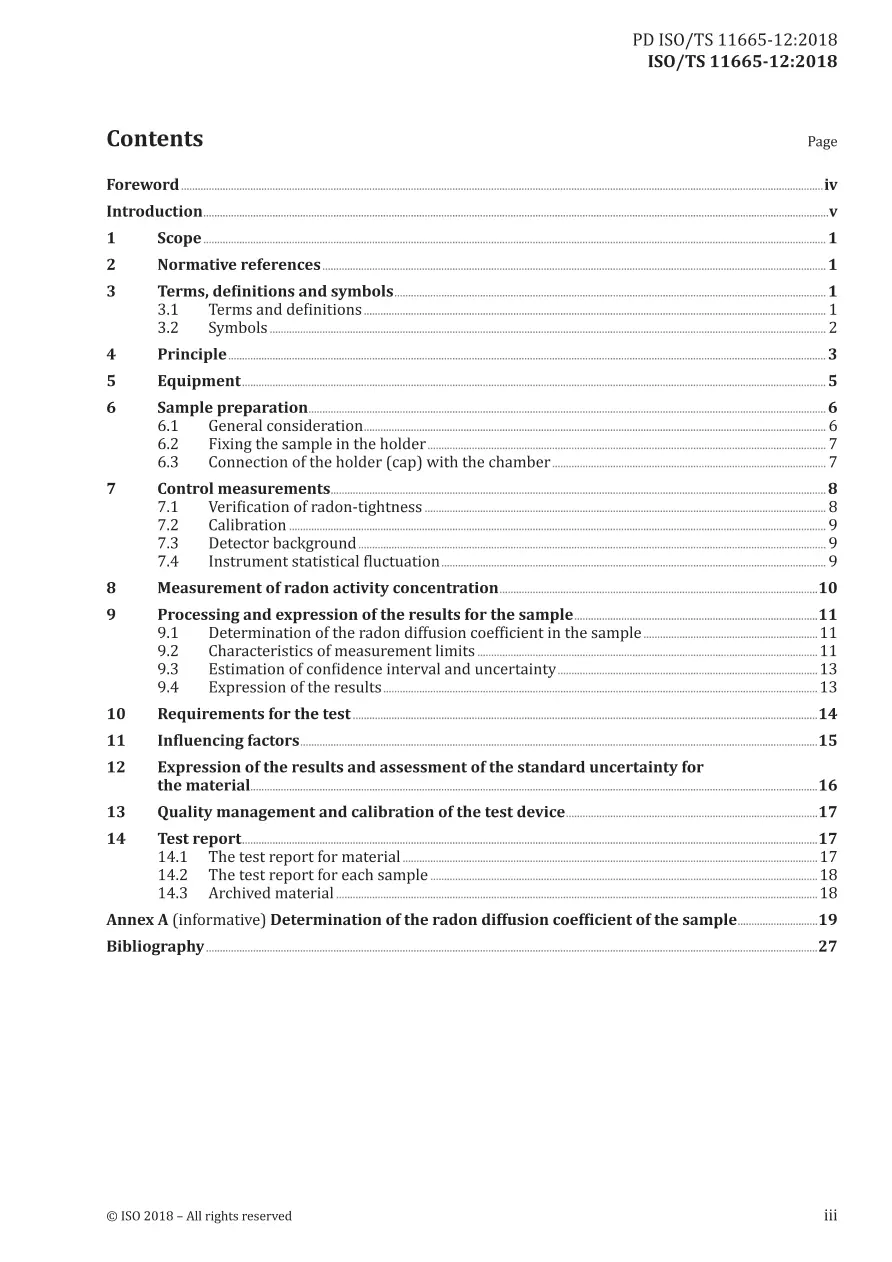 BS PD ISO/TS 11665-12:2018