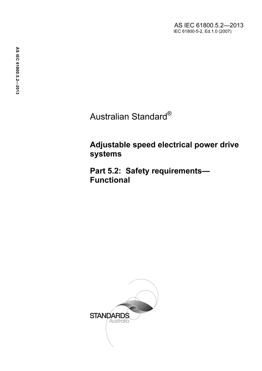 AS IEC 61800.5.2-2013