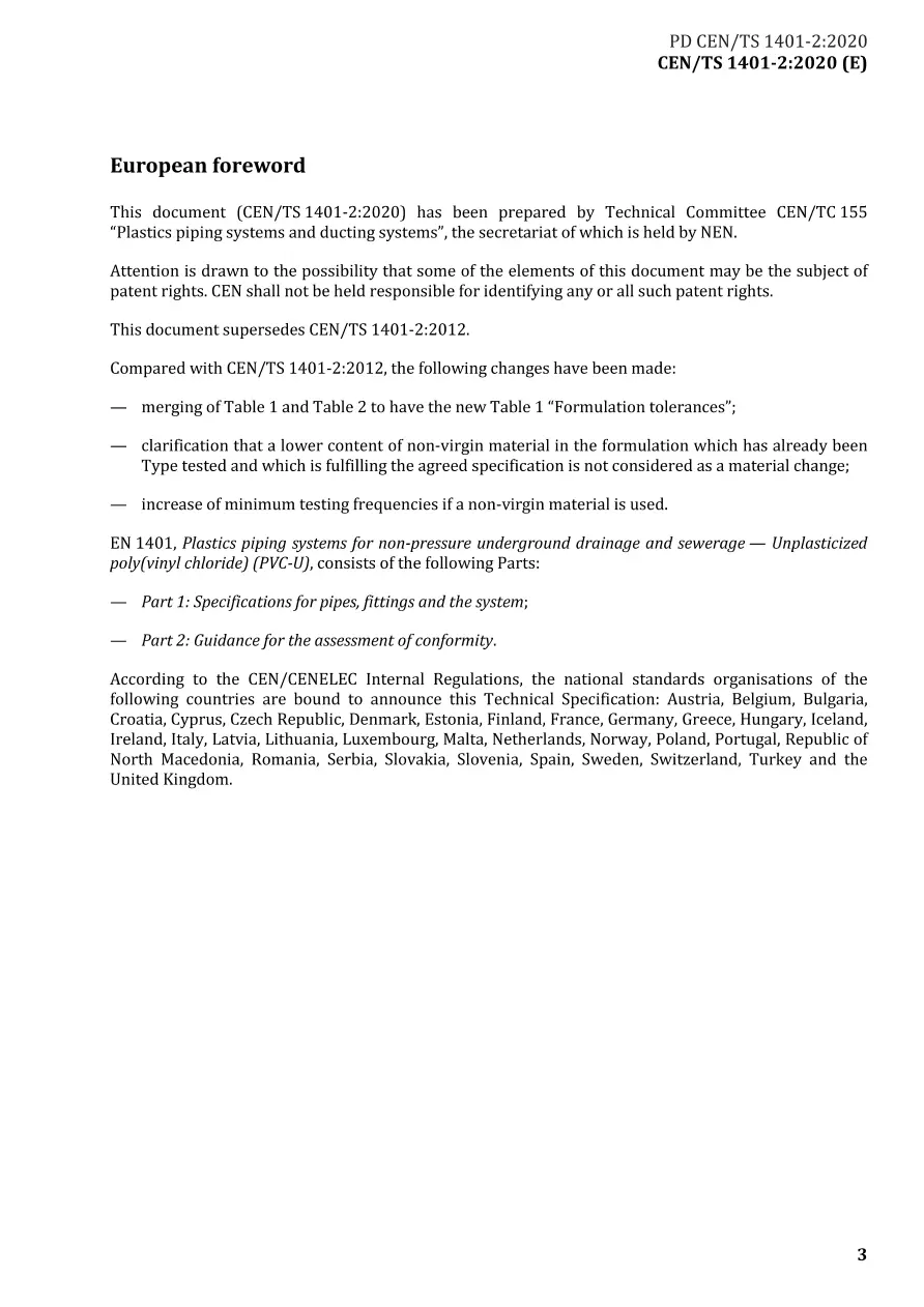 BS PD CEN/TS 1401-2:2020