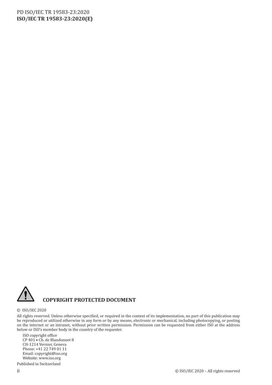 BS PD ISO/IEC TR 19583-23:2020