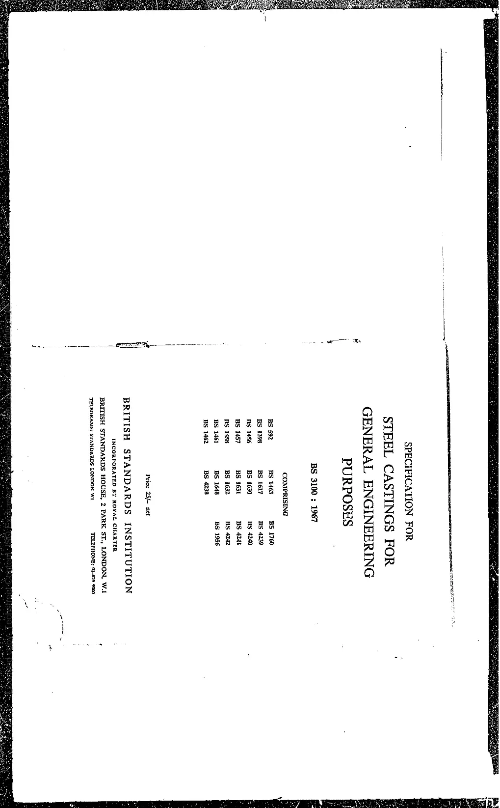 BS 3100:1967