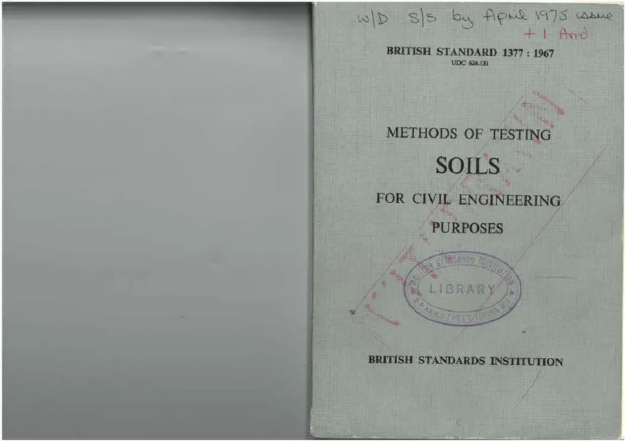 BS 1377:1967