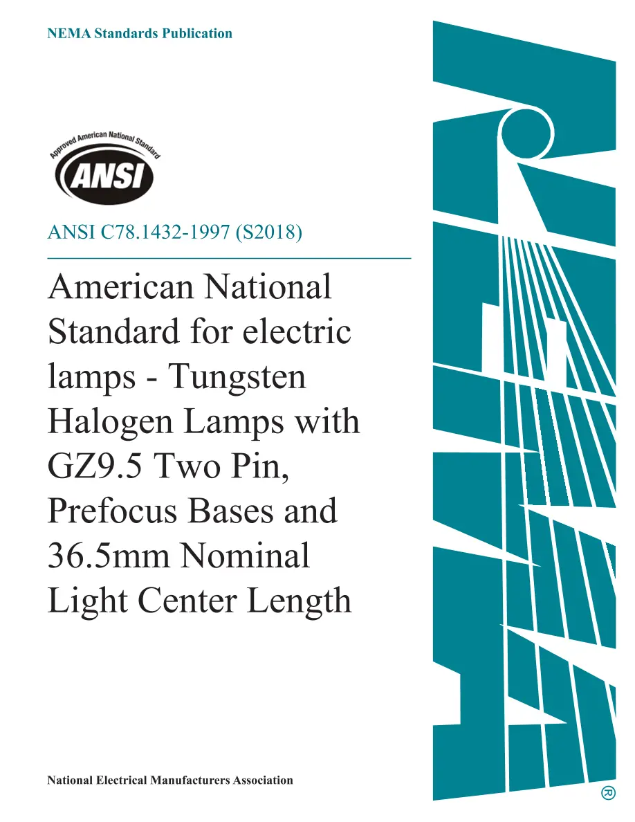 ANSI C78.1432-1997 (S2018)