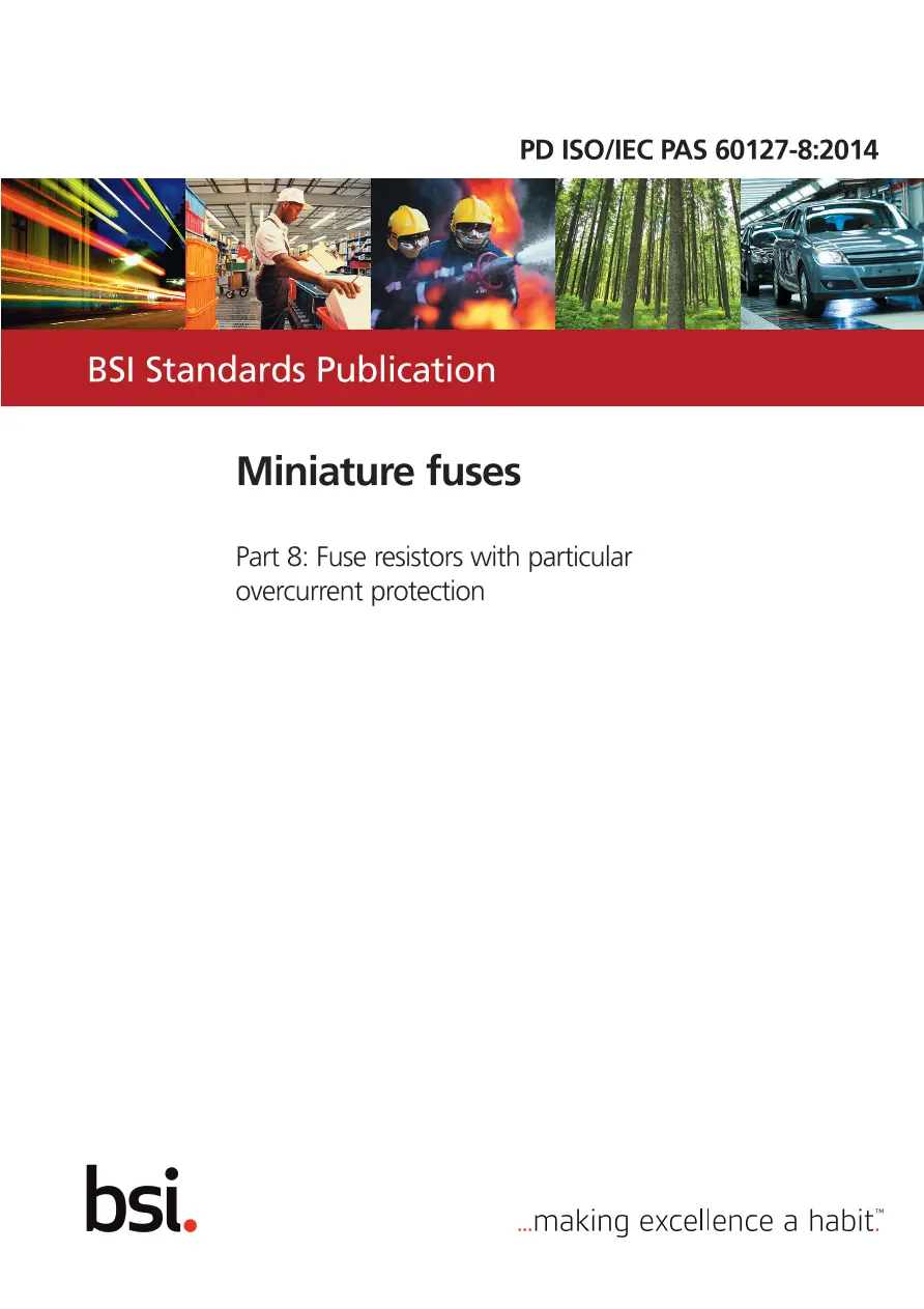 BS PD IEC/PAS 60127-8:2014