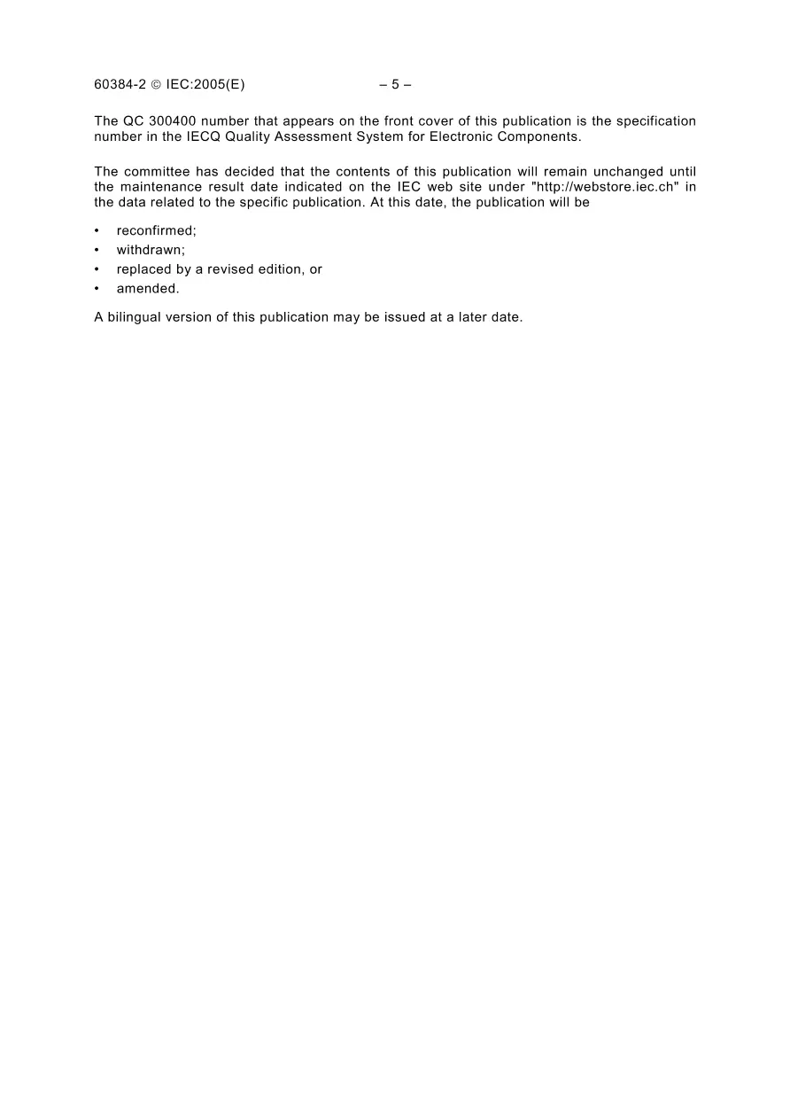 IEC 60384-2 Ed. 3.0 en:2005