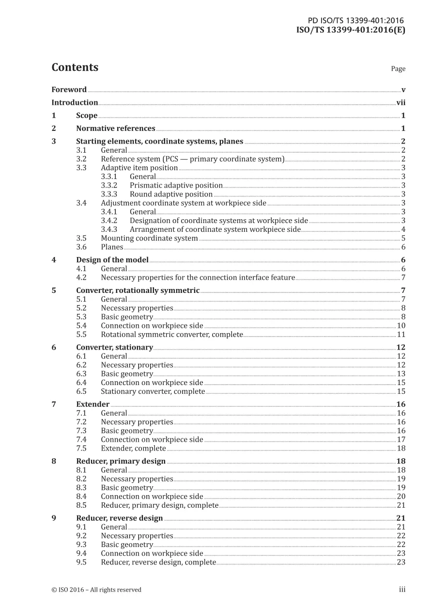 BS PD ISO/TS 13399-401:2016