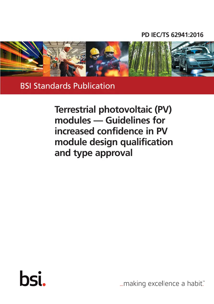 BS PD IEC/TS 62941:2016
