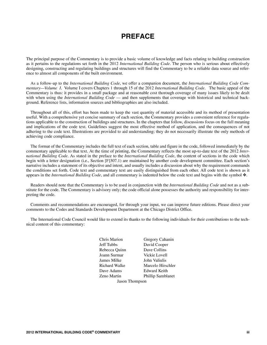 ICC IBC-2012 Commentary Volume 1