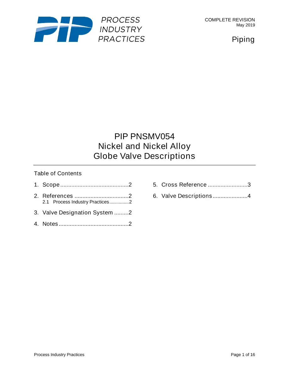 PIP PNSMV054