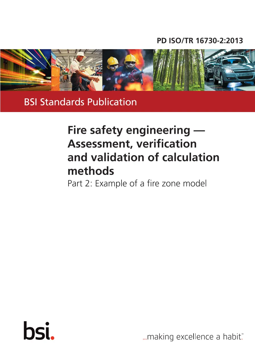 BS PD ISO/TR 16730-2:2013