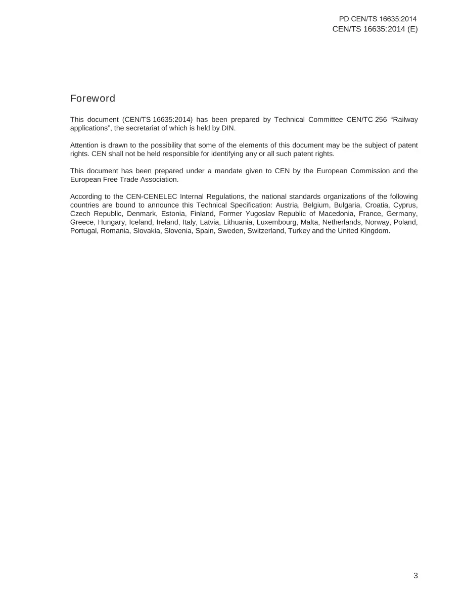 BS PD CEN/TS 16635:2014