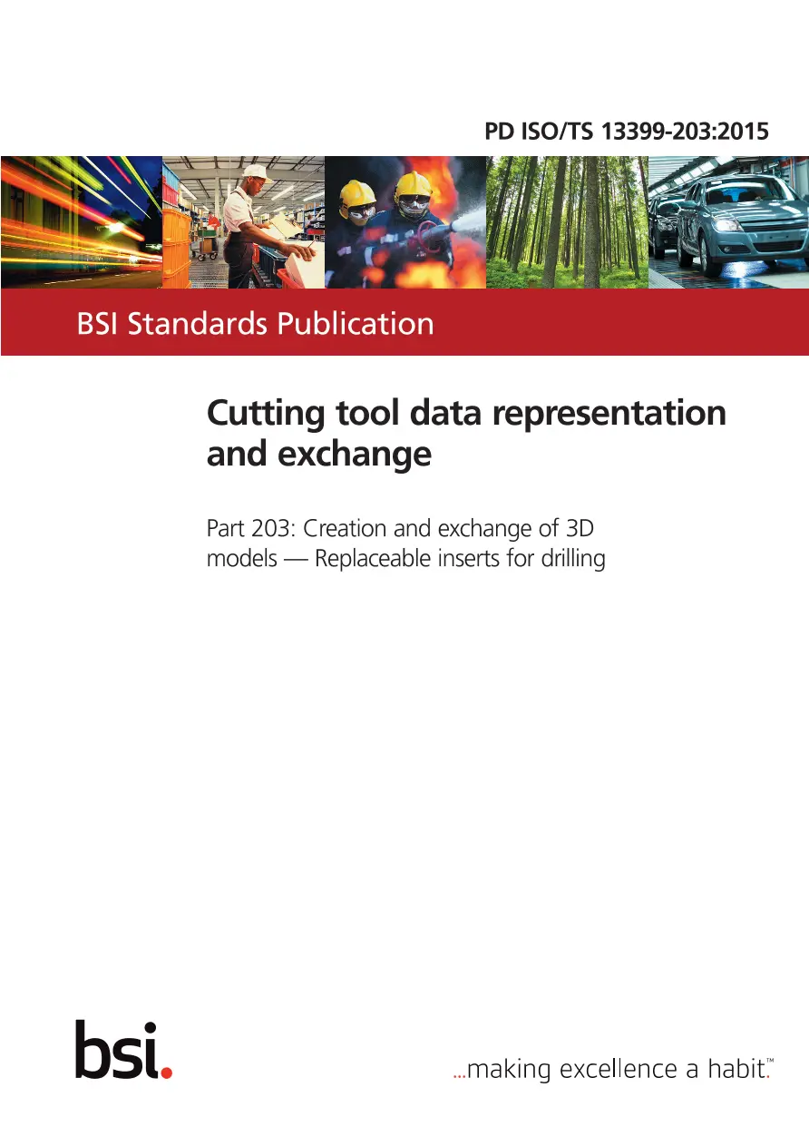 BS PD ISO/TS 13399-203:2015