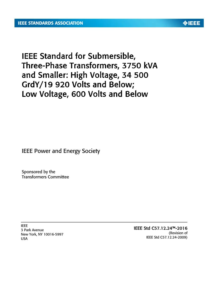 IEEE C57.12.24-2016