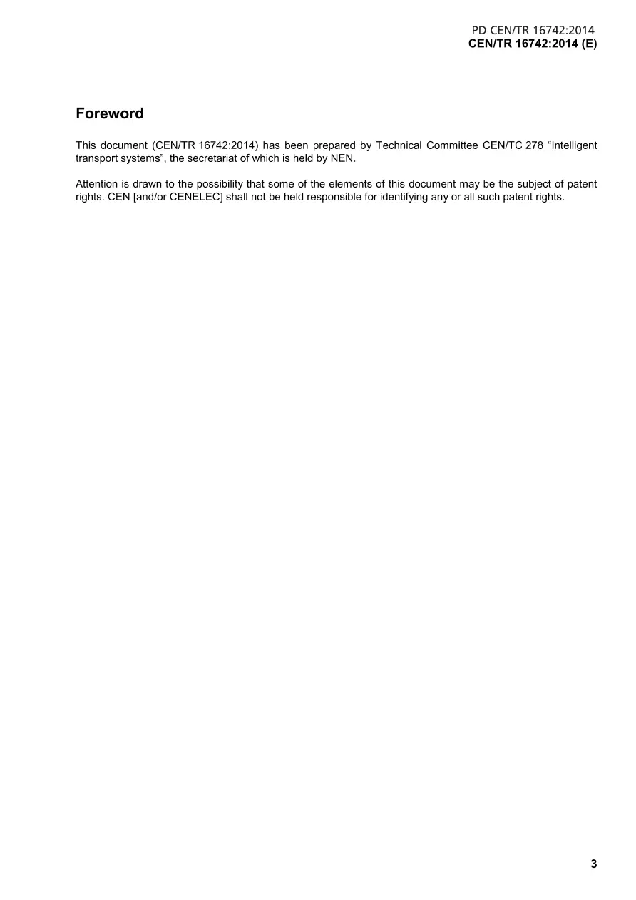 BS PD CEN/TR 16742:2014