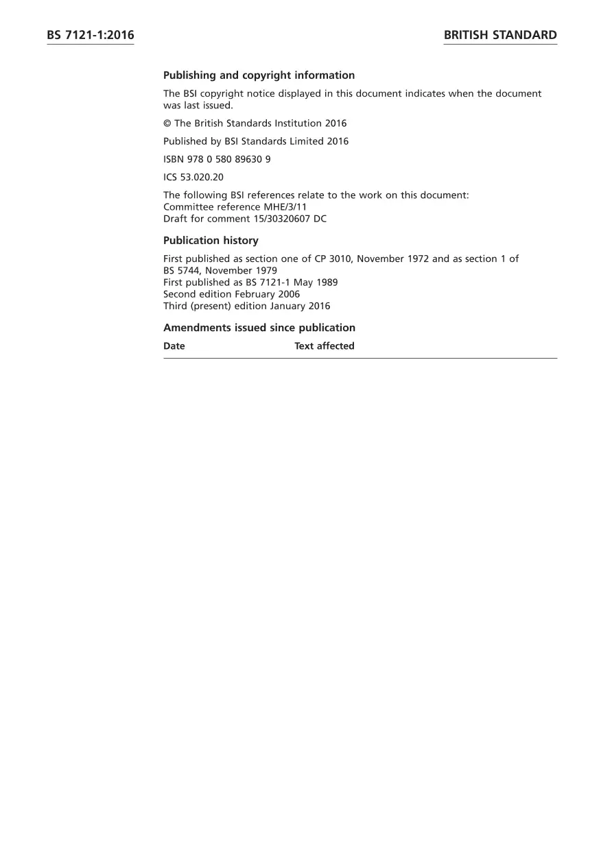 BS 7121-1:2016