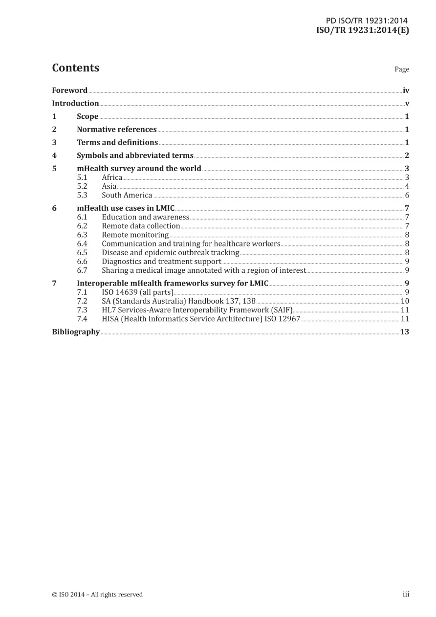 BS PD ISO/TR 19231:2014