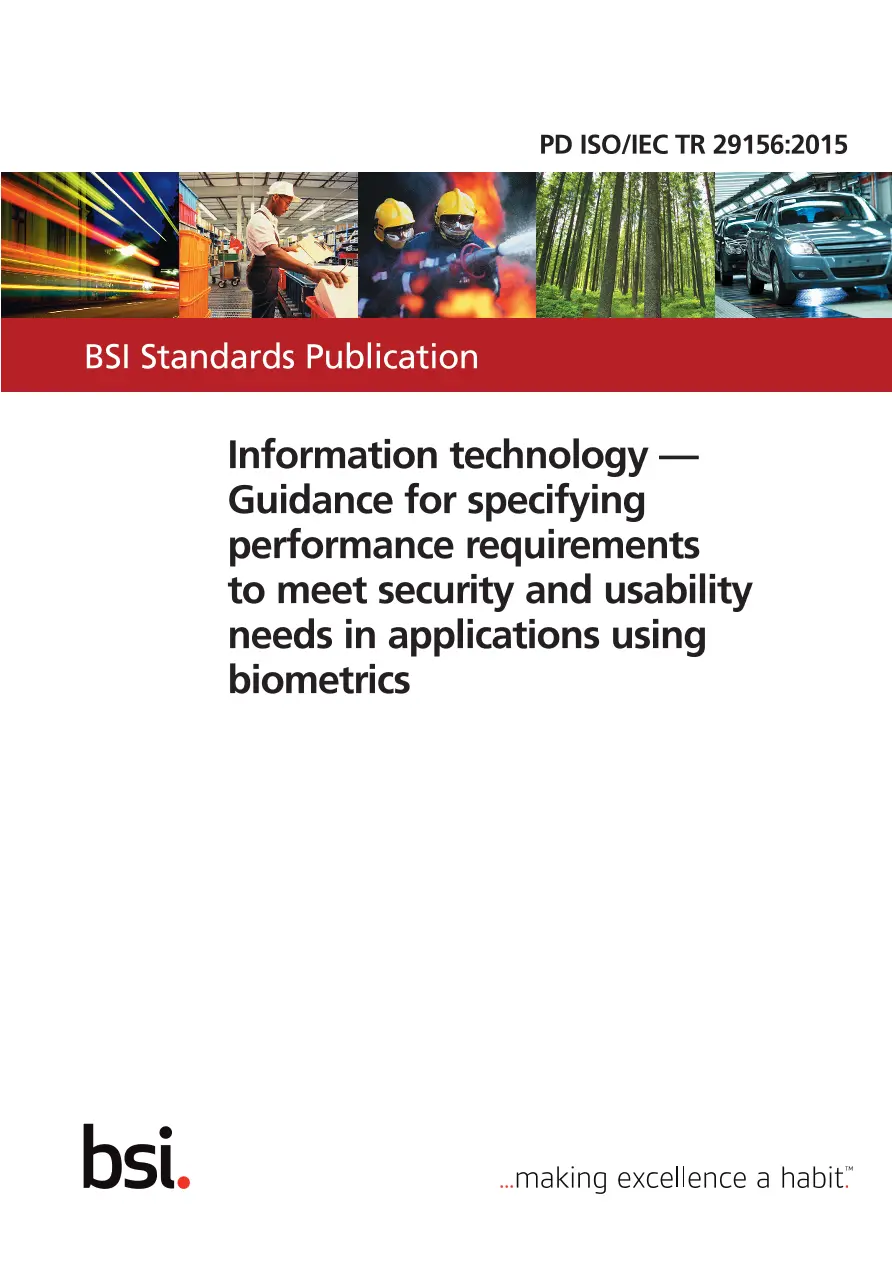 BS PD ISO/IEC TR 29156:2015