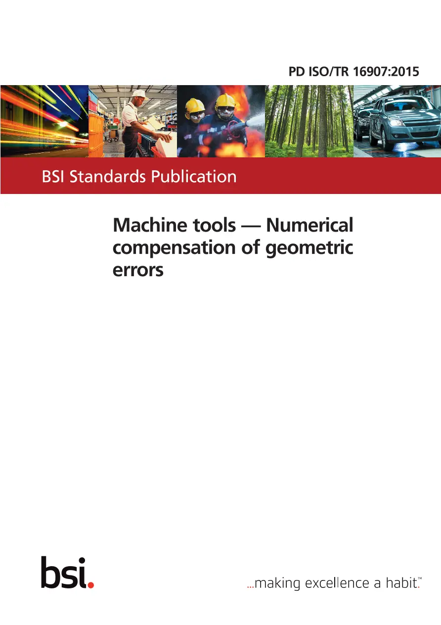 BS PD ISO/TR 16907:2015