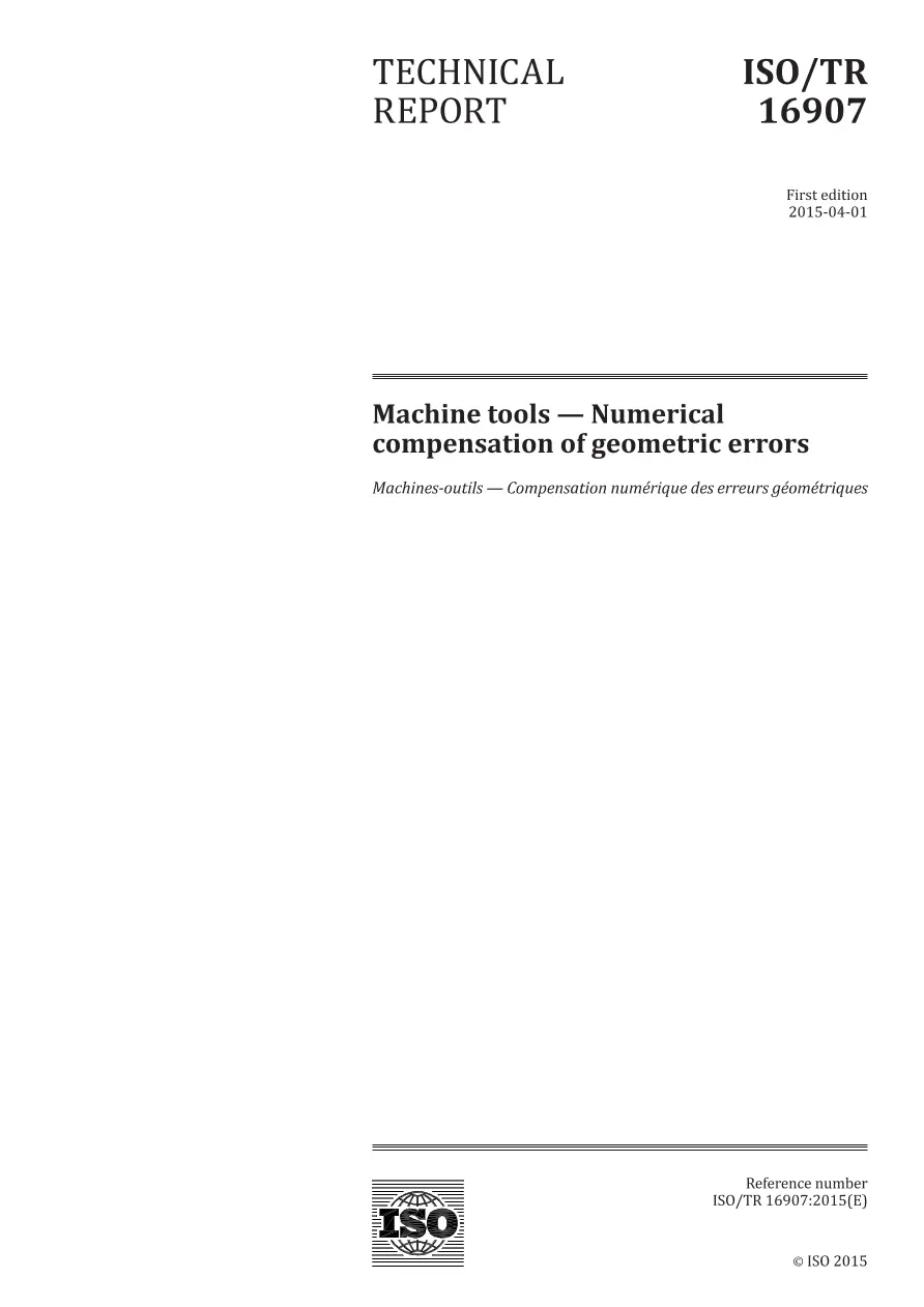 BS PD ISO/TR 16907:2015