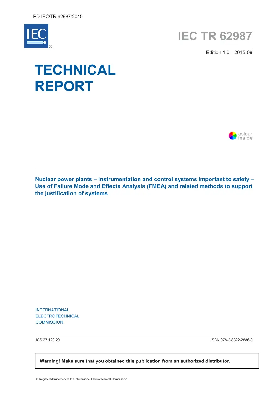 BS PD IEC/TR 62987:2015