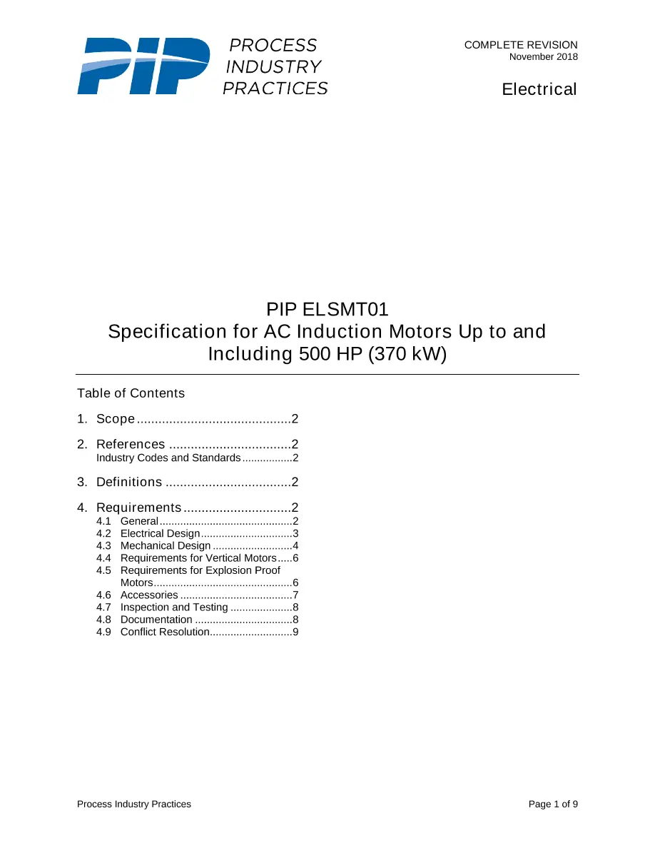 PIP ELSMT01