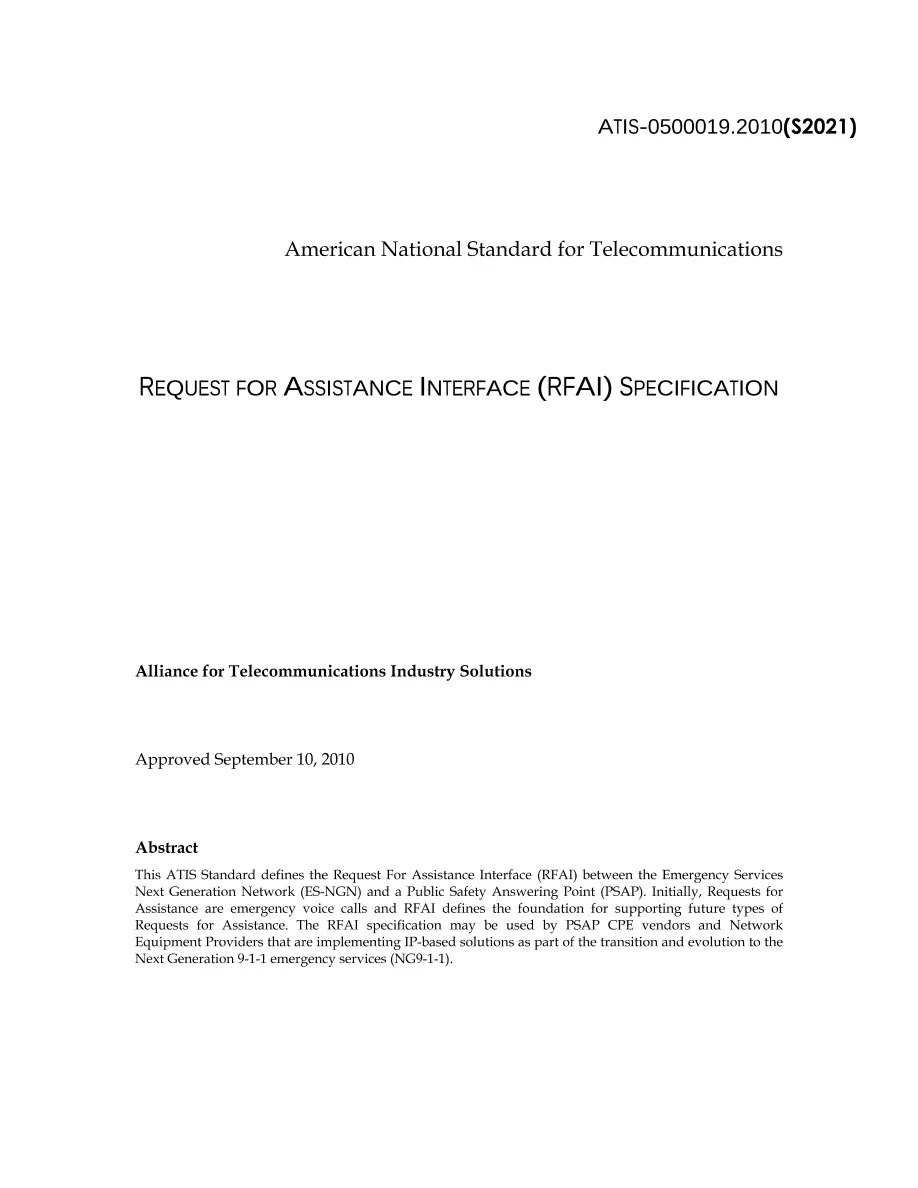 ATIS 0500019.2010(S2021)