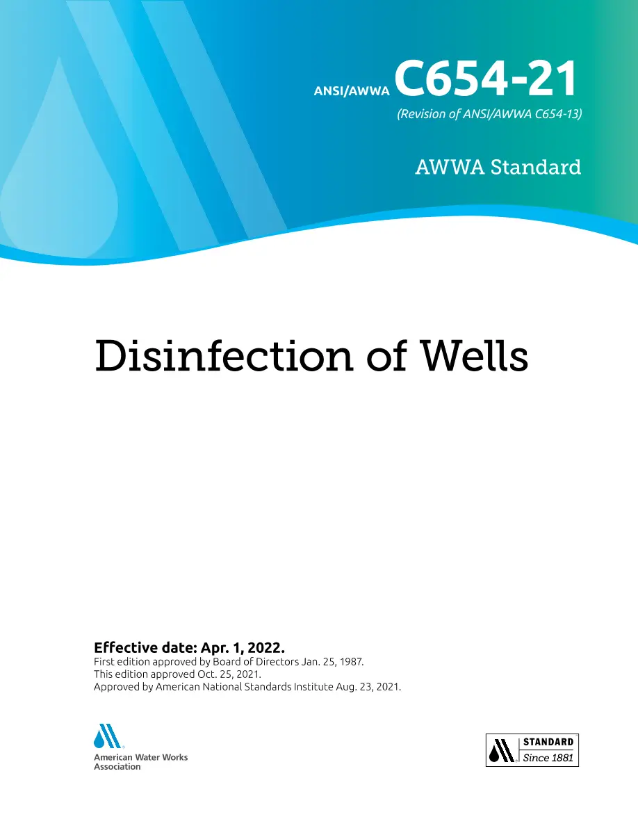 AWWA C654-21